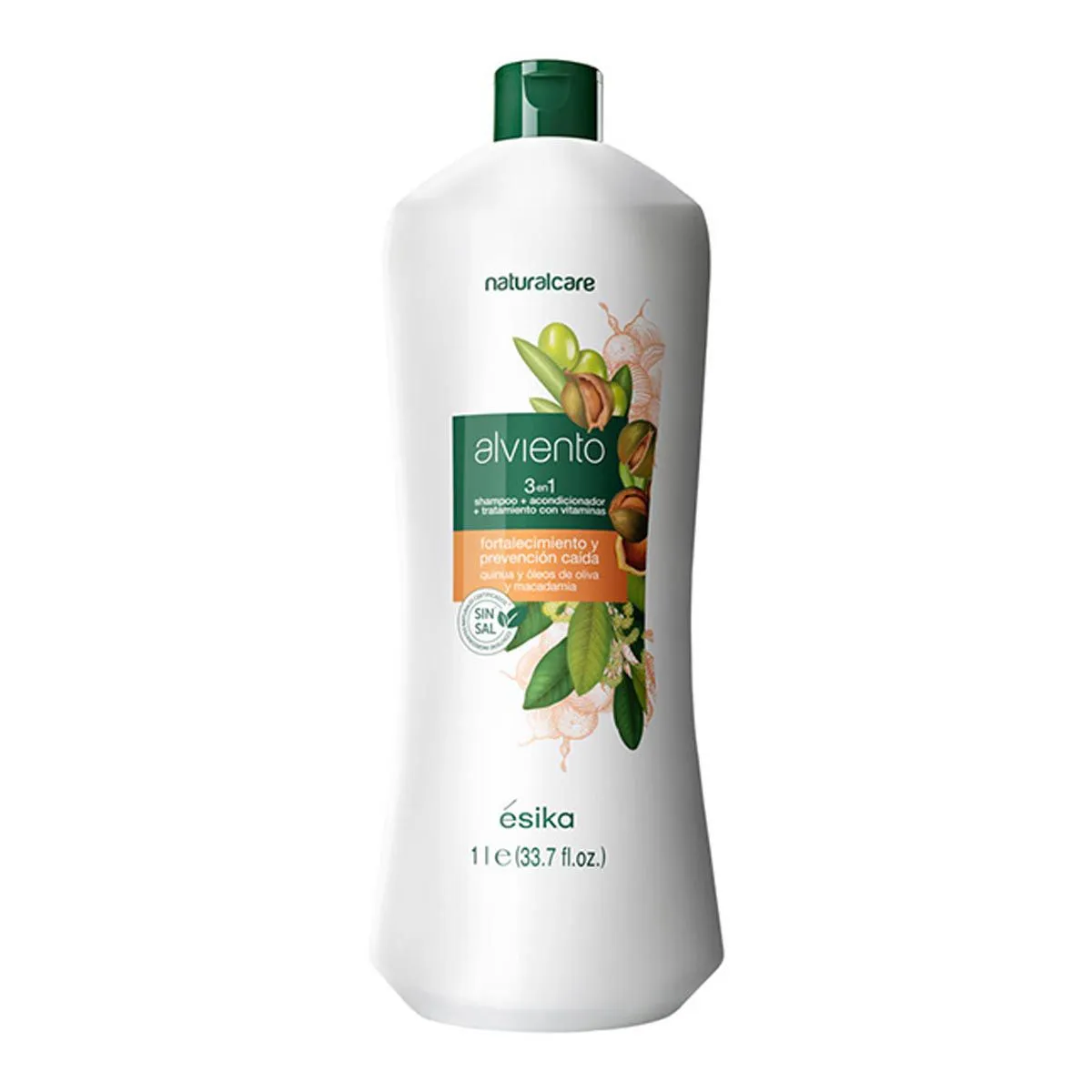ESIKA - Shampoo Alviento 3 en 1 Fortalecimiento y Prevención Caída