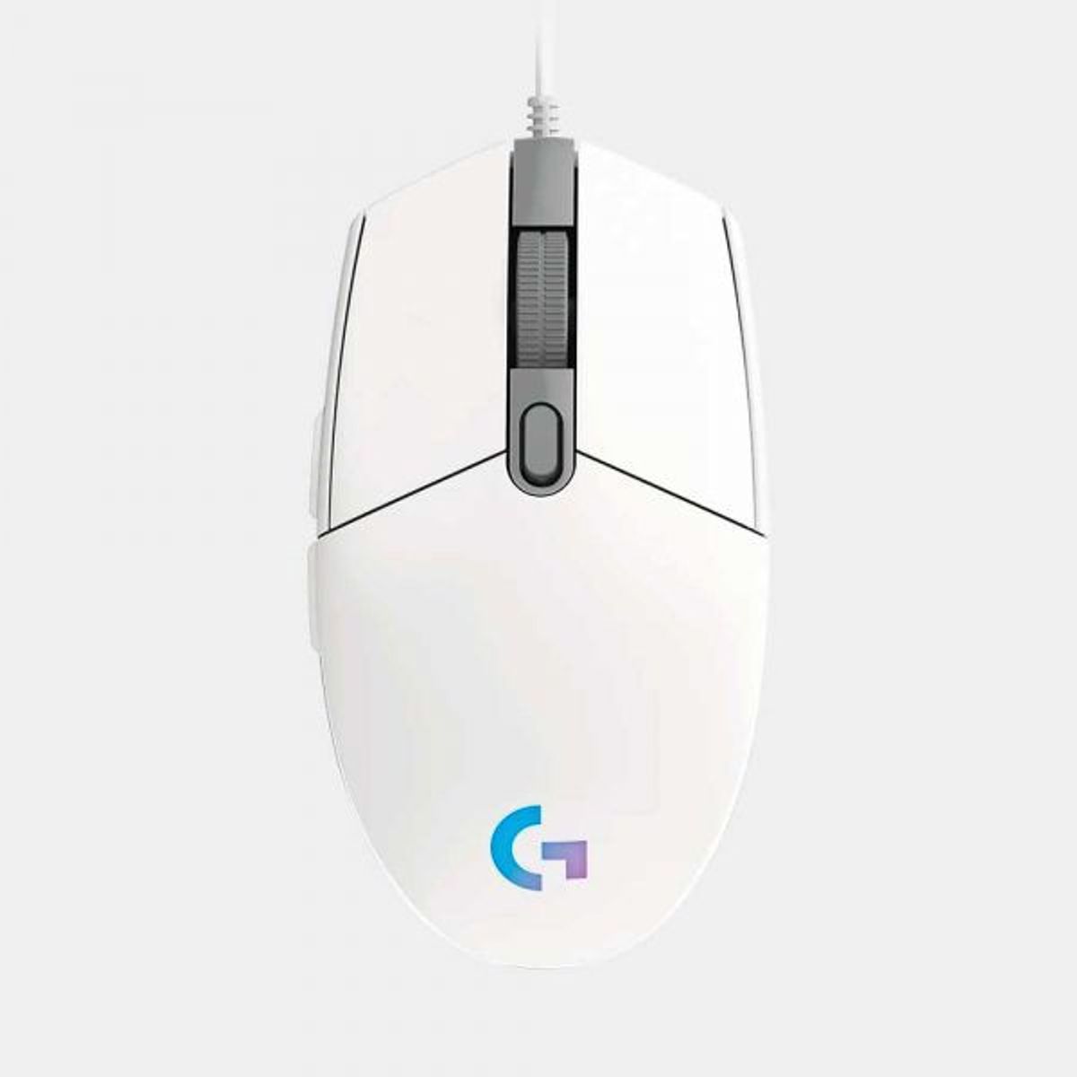 LOGITECH - MOUSE LOGITECH G G203 - WHITE RGB LIGHTSYNC
