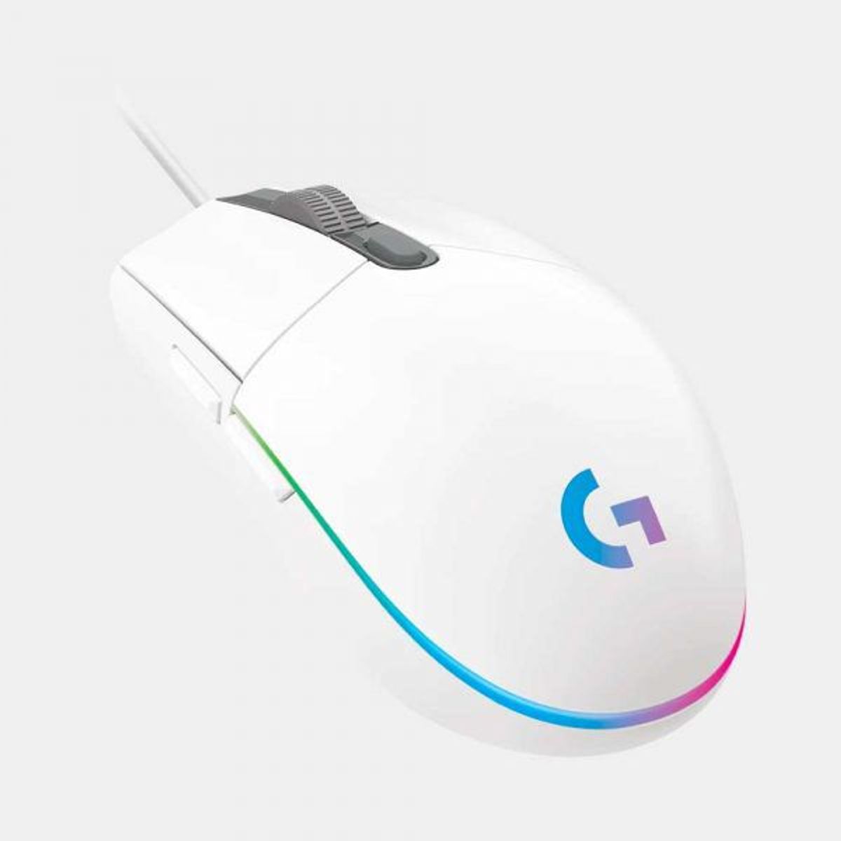 LOGITECH - MOUSE LOGITECH G G203 - WHITE RGB LIGHTSYNC