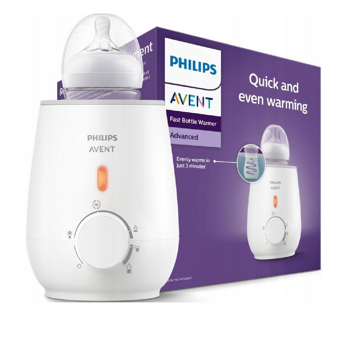 AVENT - Calienta biberon avent manual - scf355