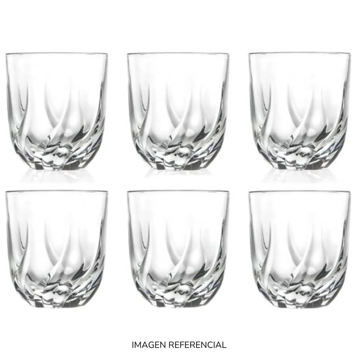 INSPIRA MARKET - Mini copas shot chupito set x6 und