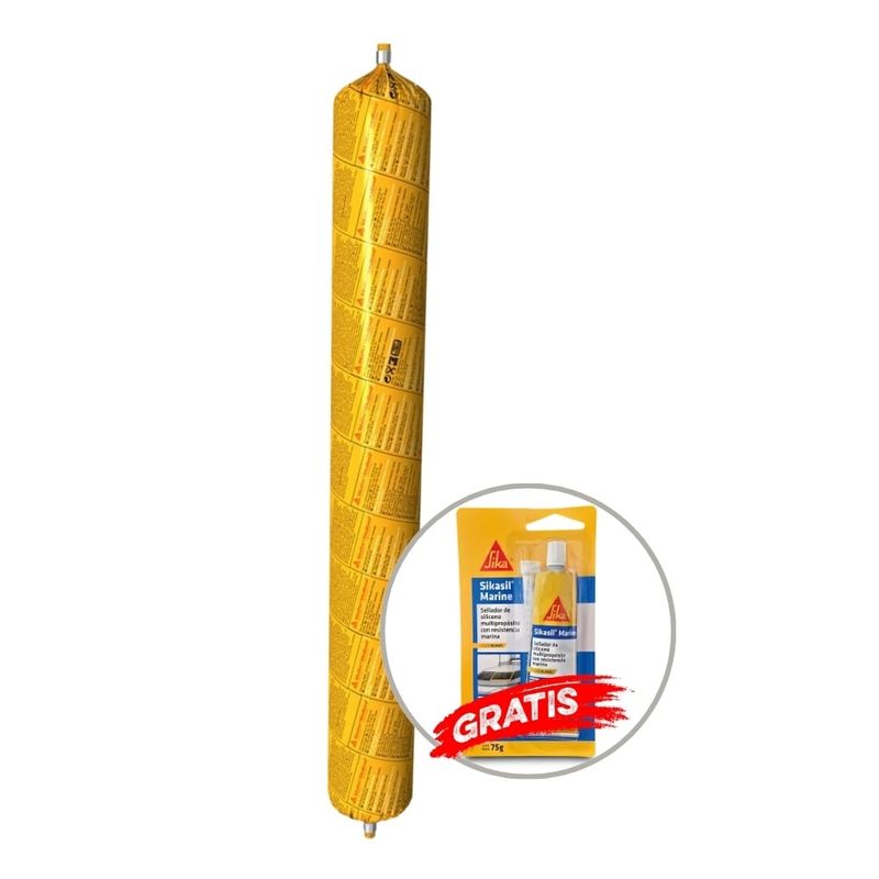 SIKA - Sellante especial de juntas Sikaflex PRO 3 Concrete Grey 600mL