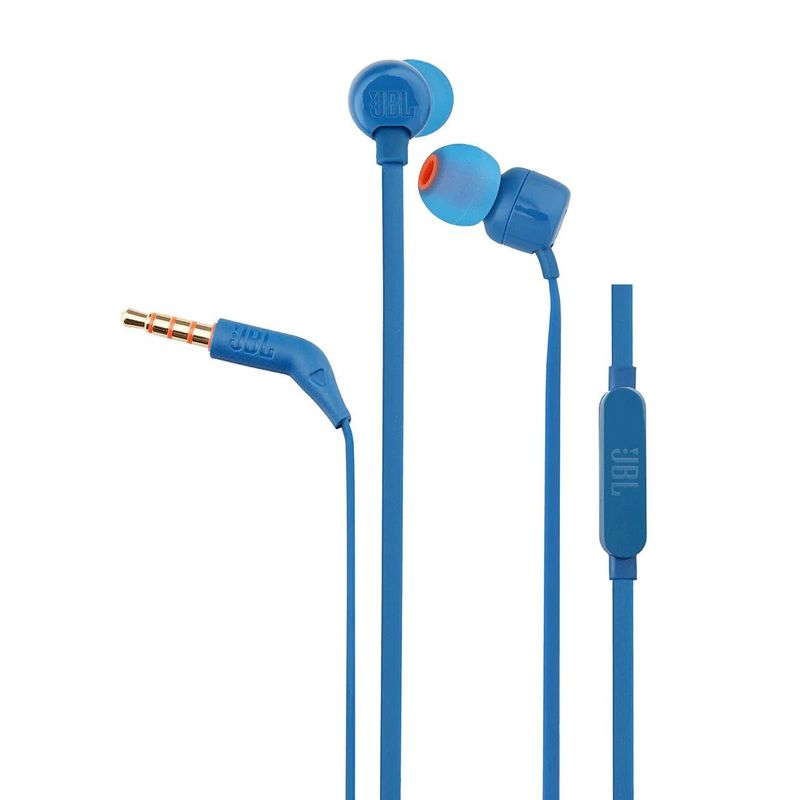 JBL - Audífonos JBL T110 Azul Con Bass