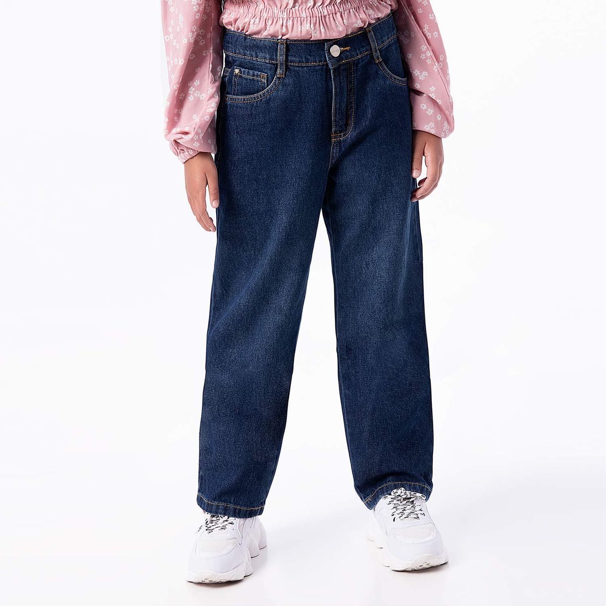 PIONIER - Pantalon Clasico Denim Stretch Belen Niña