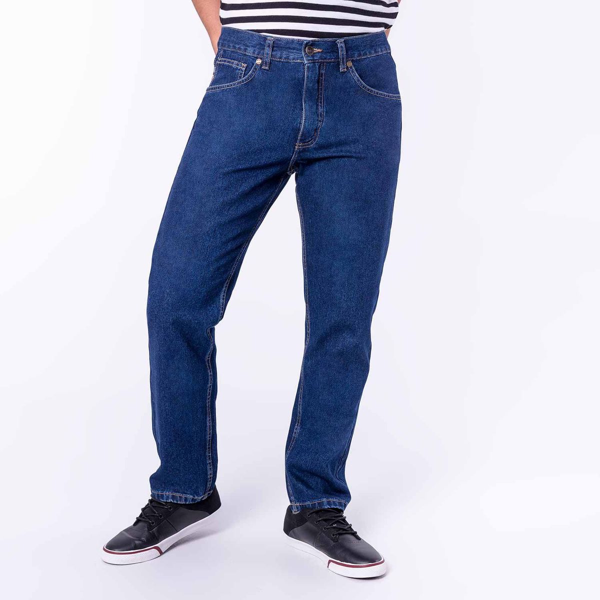 FITS MEN - Pantalon Clasico Denim Mcasas Hombre