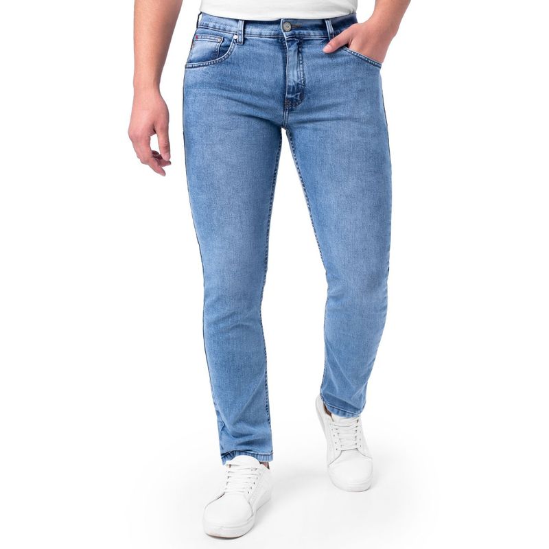 NORTON - Pantalon Clasico Denim Stretch Nury B Mujer