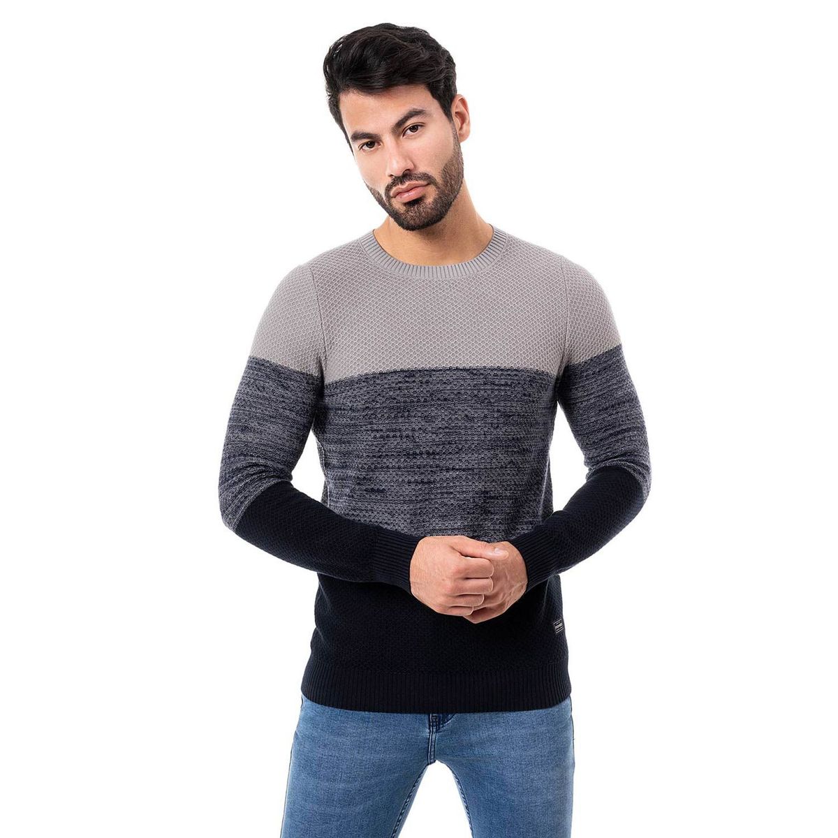 PIONIER - Chompas Moda Hilos Hombre Hari