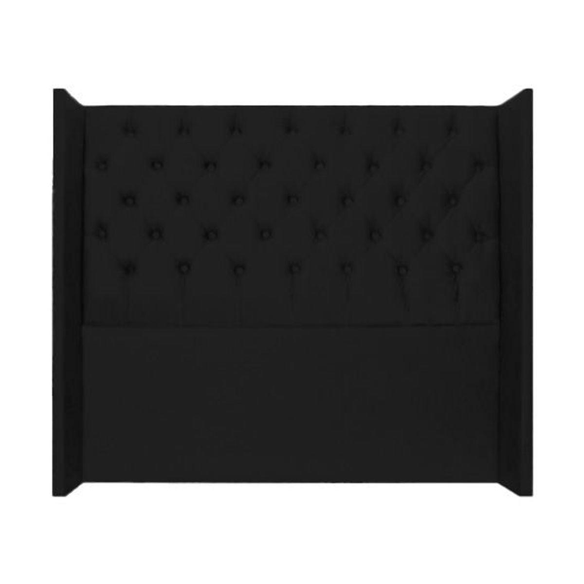 BARAKA HOME - Cabecera Emperatriz Dublin King - Negro