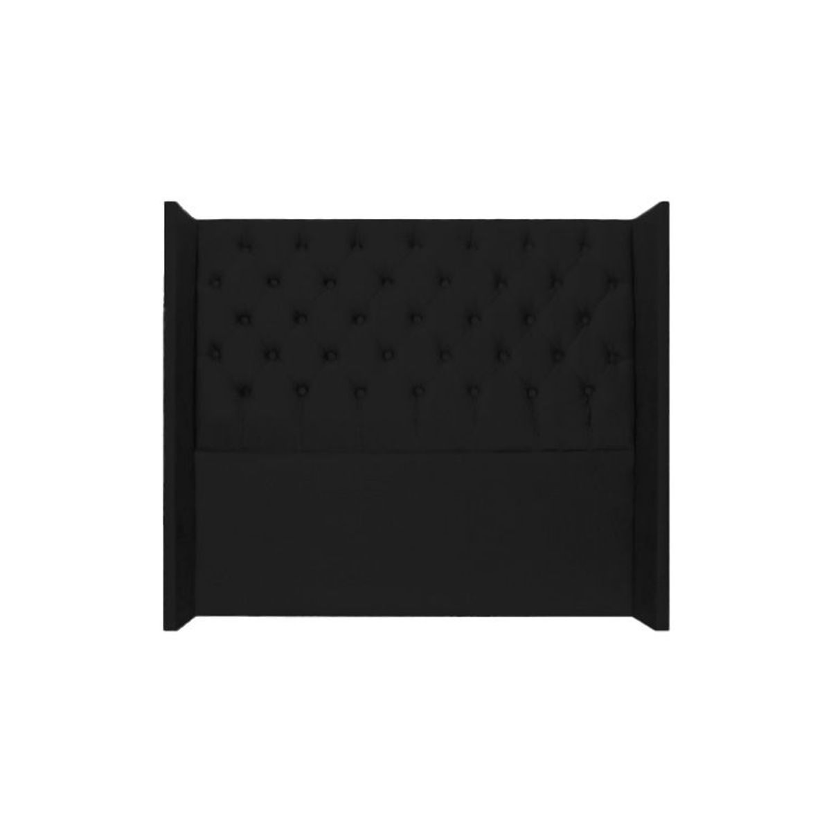 BARAKA HOME - Cabecera Emperatriz Dublin King - Negro