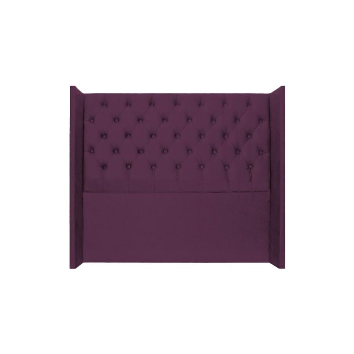 BARAKA HOME - Cabecera Emperatriz Dublin King - Púrpura