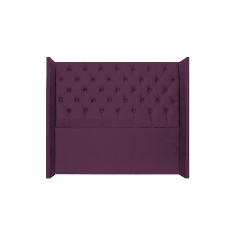 BARAKA HOME - Cabecera Emperatriz Dublin King - Púrpura