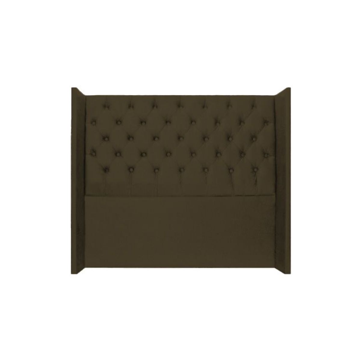 BARAKA HOME - Cabecera Emperatriz Dublin 1 plz - Chocolate Claro