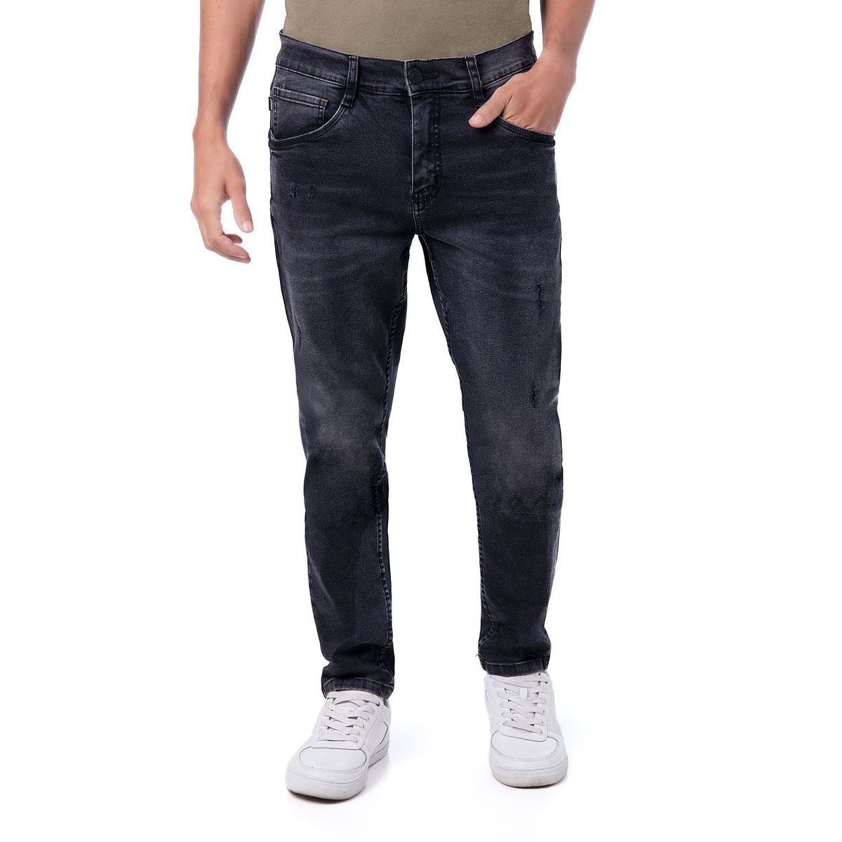 PIONIER - Pantalon Moda Denim Stretch Hombre Alezandro