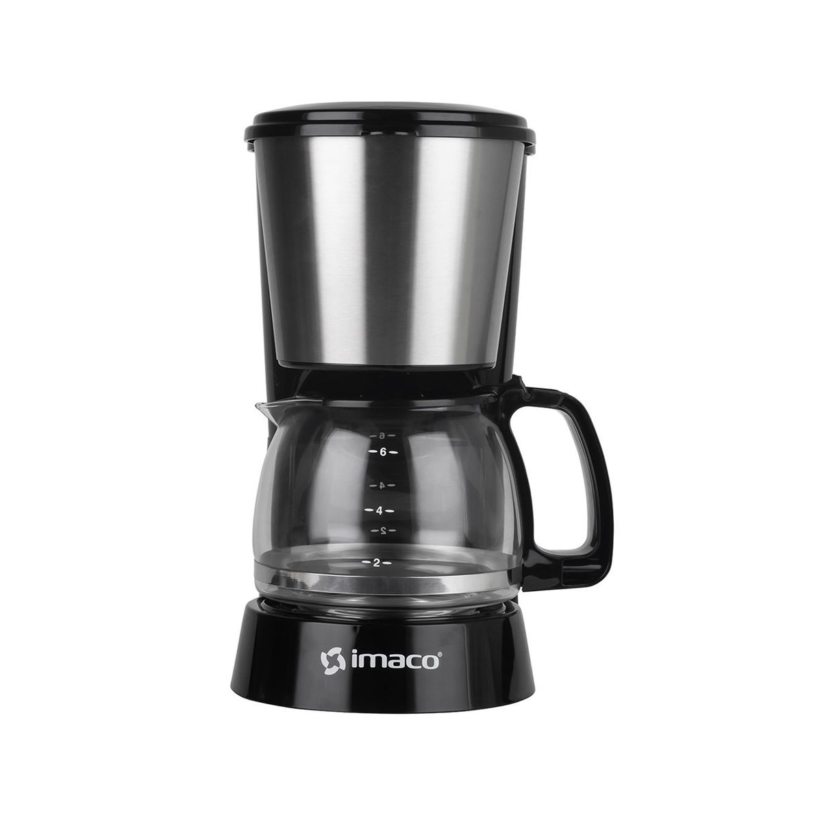 IMACO - Cafetera eléctrica Imaco CM6065 capacidad 6 tazas 650 watts