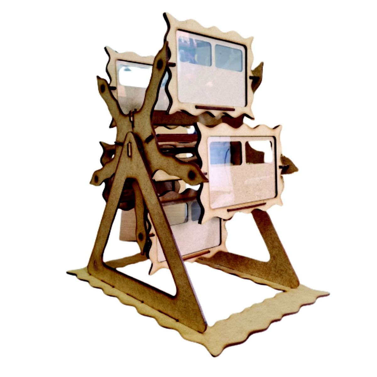 GYPSYZONE - Rueda de Chicago MDF Natural 3mm 25x375x39