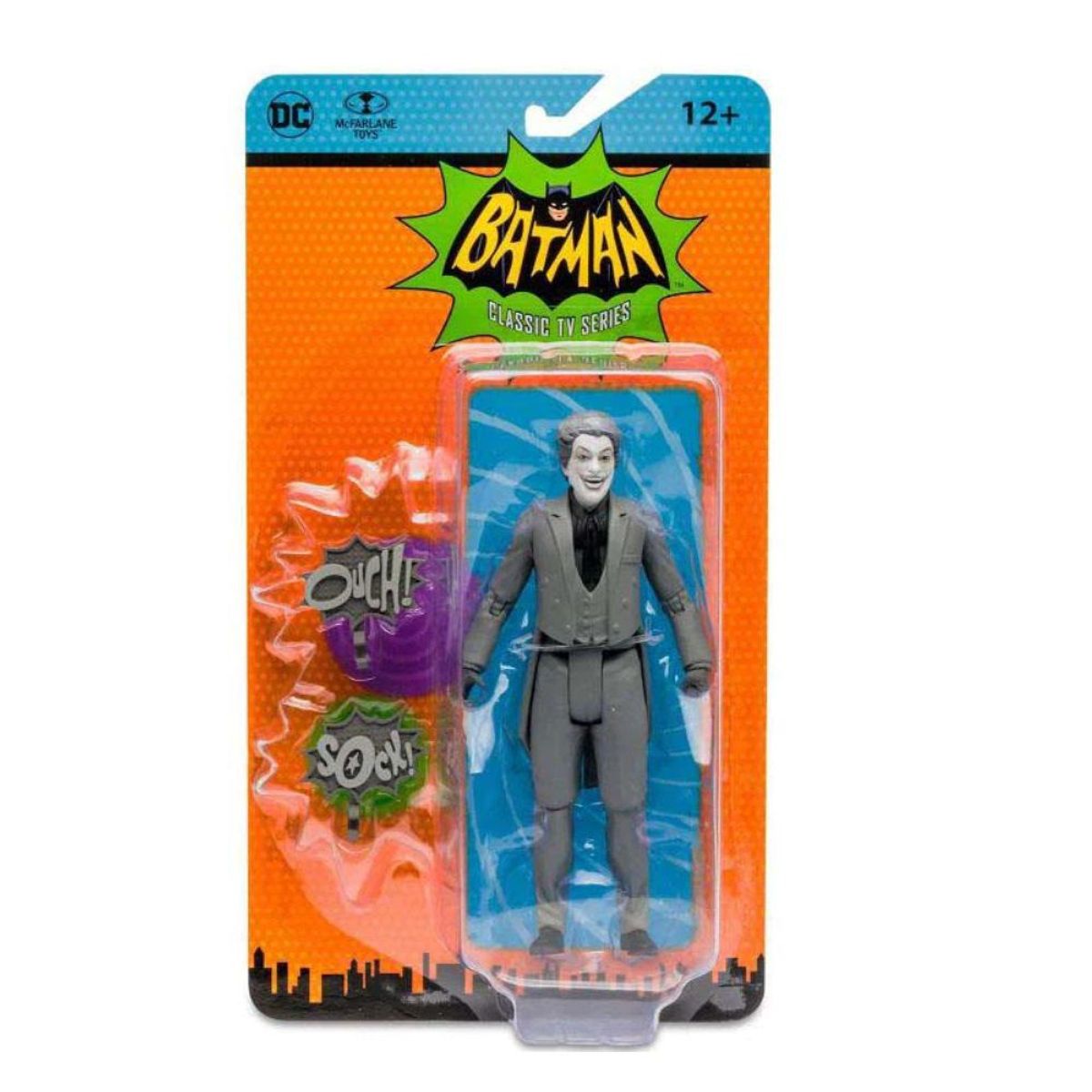 DC COMICS - McFarlane DC Comics Retro 15cm Batman 66 The Joker B-N