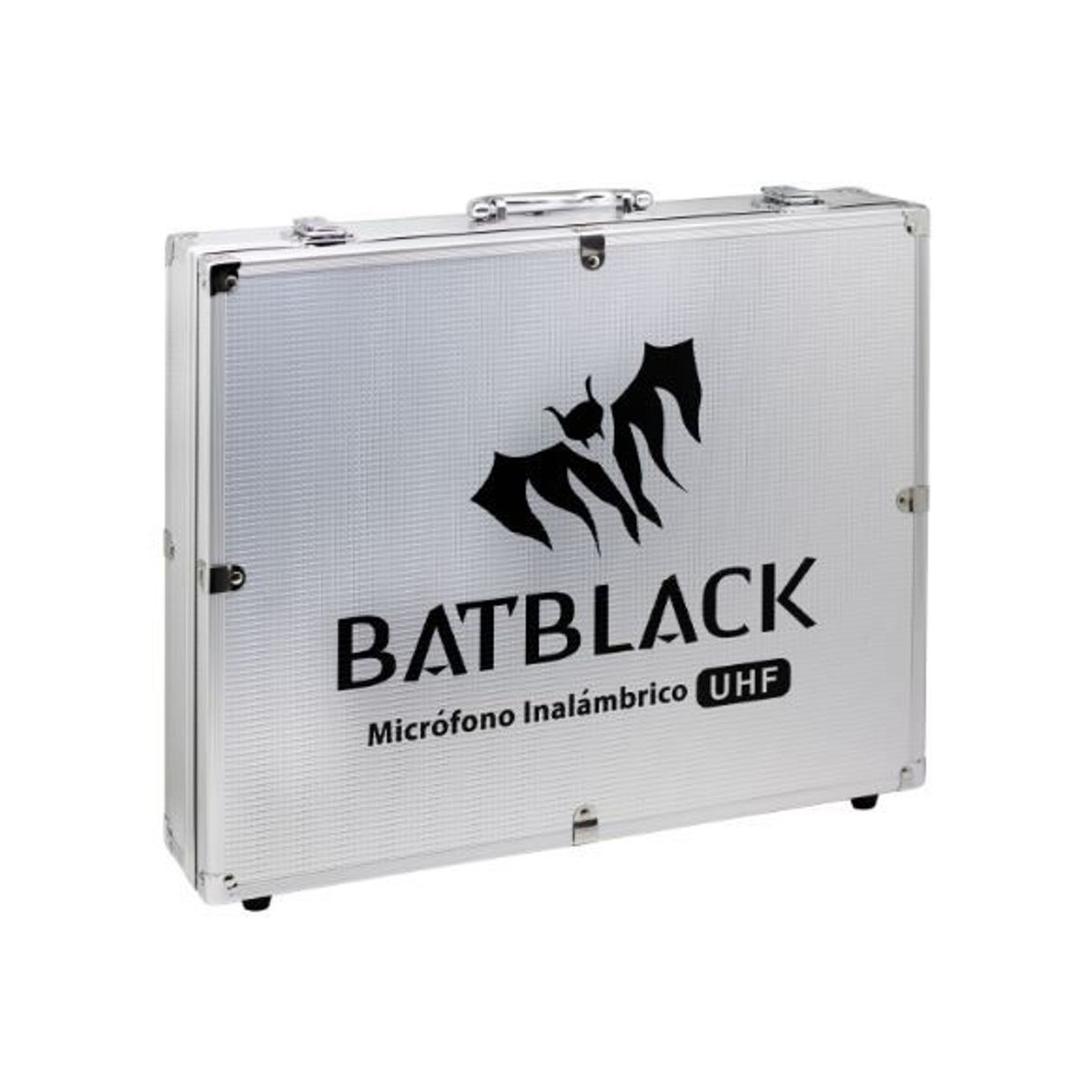 BATBLACK - Micrófono Inalámbrico Doble Profesional UHF BT-U168 BATBLACK