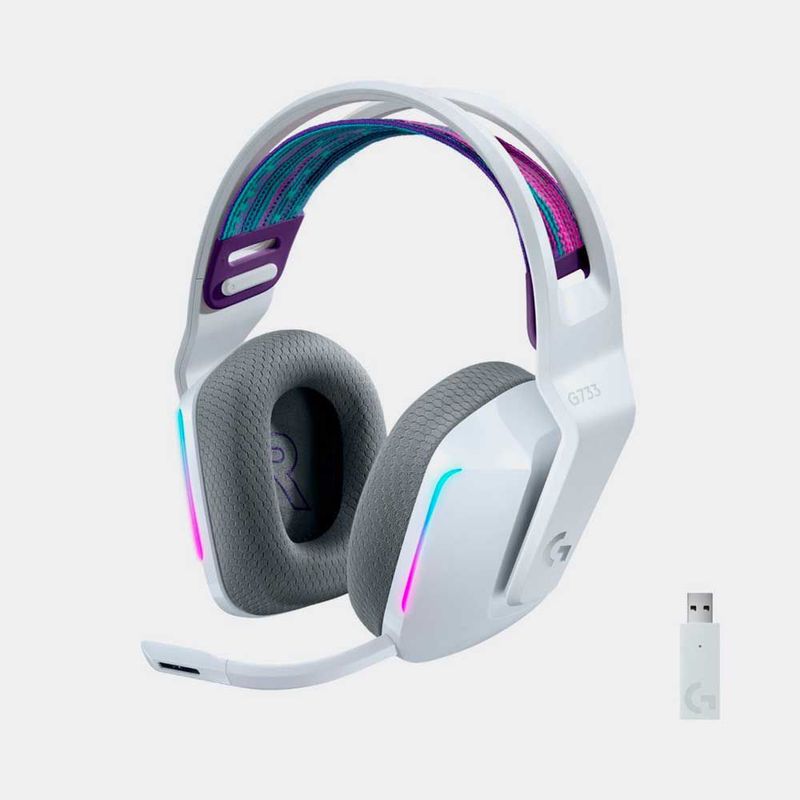 LOGITECH - AUDÍFONO LOGITECH G G733 LIGHTSPEED WIRELESS RGB LIGHTSYNC  WHITE