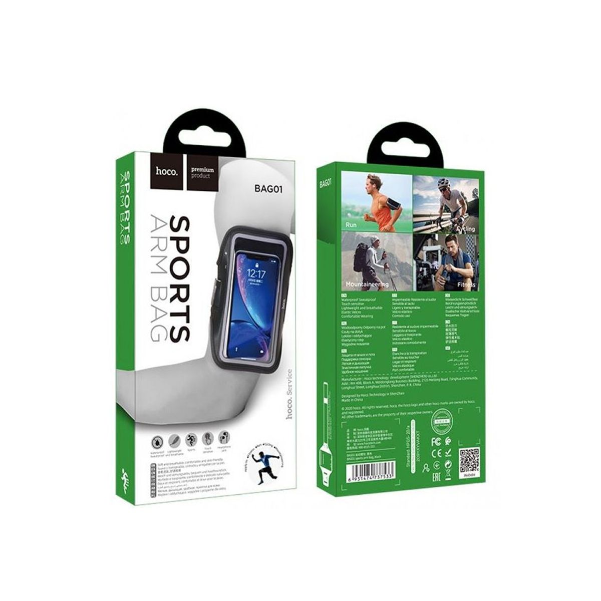 HOCO - Brazalete Hoco Deportivo para Celular