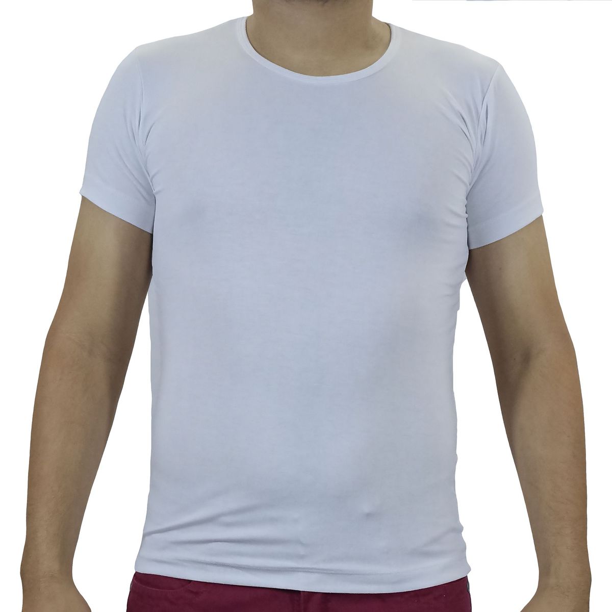 GENERICO - Polo Moda Lycrado Para Hombre - Blanco