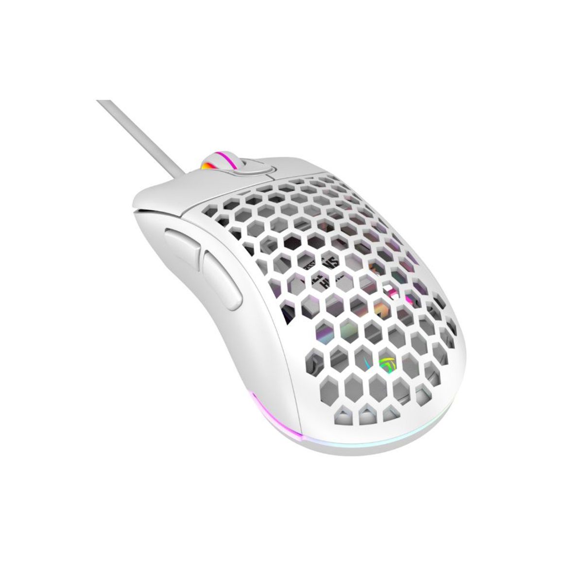 VSG - Mouse Gamer Ultraliviano Vsg Aquila Air 16,000 DPI Blanco Mate