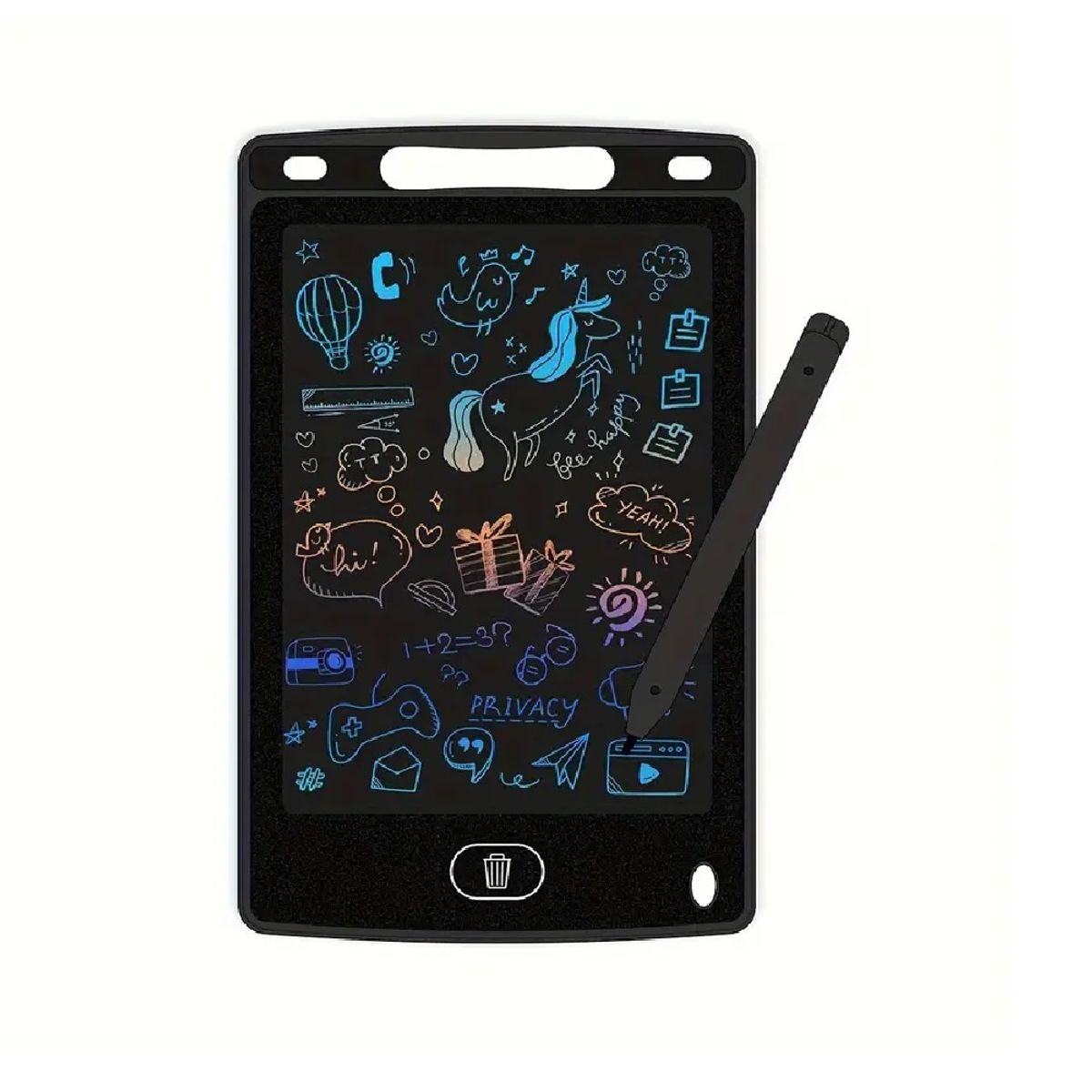 GENERICO - Tablero Pizarra Digital de Dibujo 10 pulgadas incluye Lápiz
