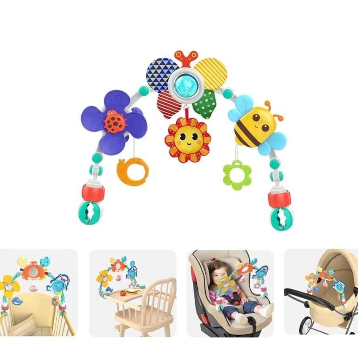 GENERICO - JUGUETE ARCO MULTIFUNCIONAL PARA BEBÉ