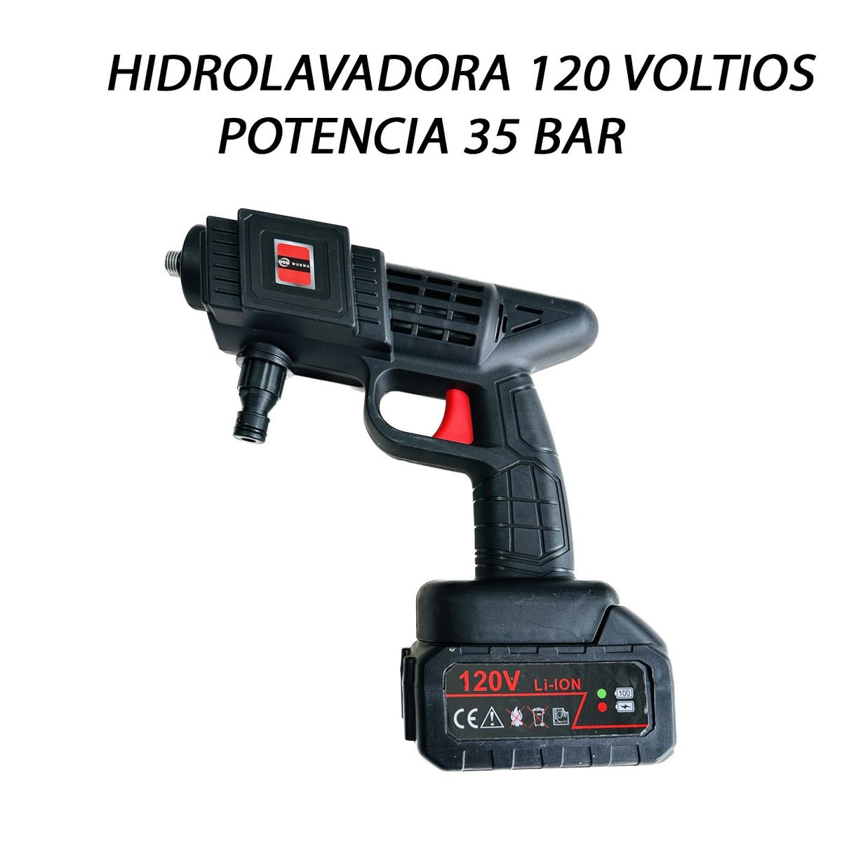 OEM - Hidrolavadora Portatil 120 Voltios Inalambrica Alta potencia