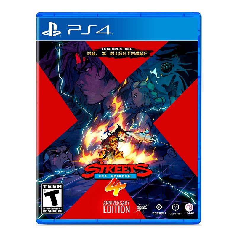 PLAYSTATION - Streets Of Rage 4 Anniversary Edition Playstation 4