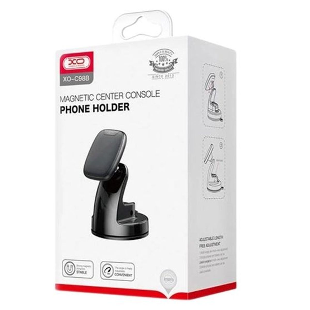XO - Soporte De Auto Holder XO-C98b Magnético Negro