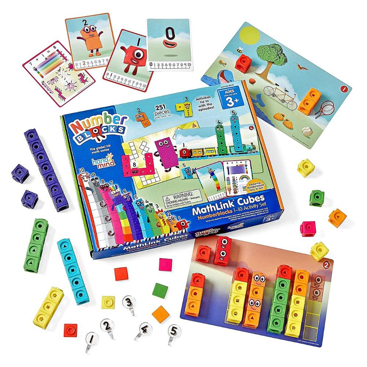 LEARNING - Numberblocks Set Didactico 1-10 Number Blocks