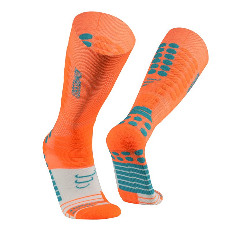 SILVERA NANOTECH - Medias compresion 20 30 mmHg running futbol voley gym viajes embarazo