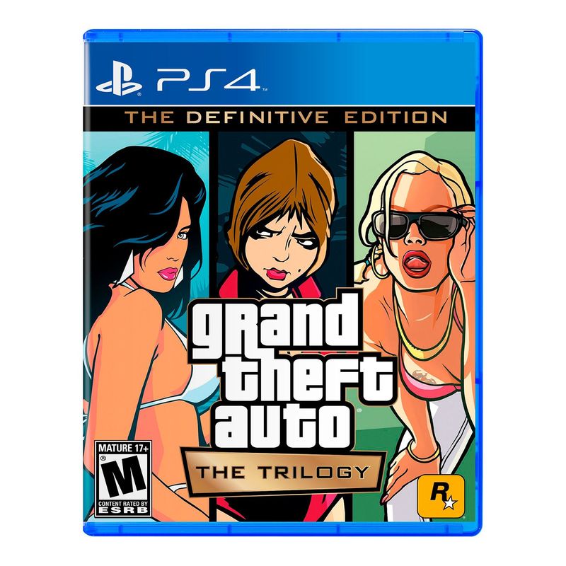 ROCKSTAR GAMES - Grand Theft Auto The Trilogy The Definitive Edition Playstation 4