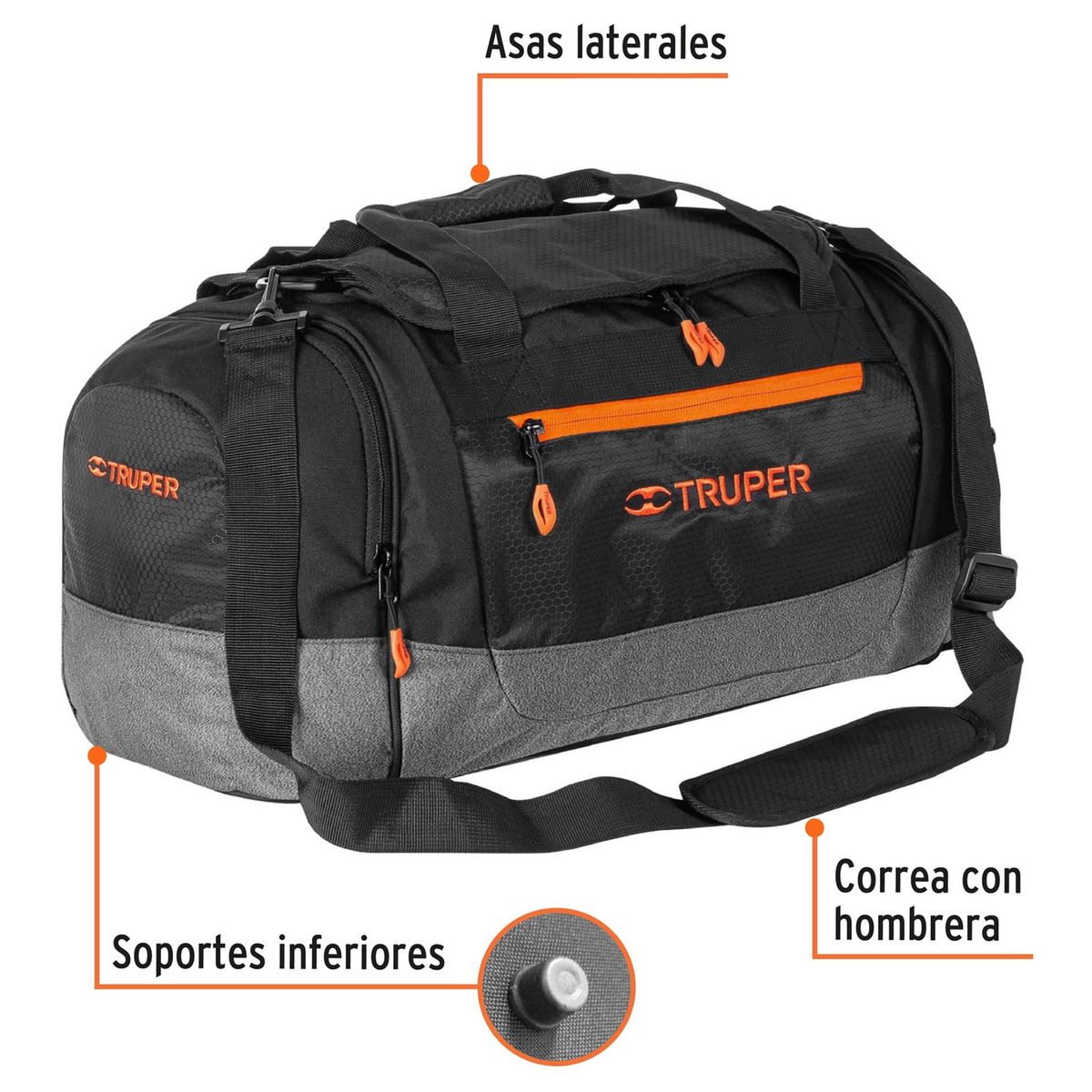 TRUPER - COMBO TALADRO PERCUTOR inalámbrico20V, Nivel laser, 100 Brocas 1maleta