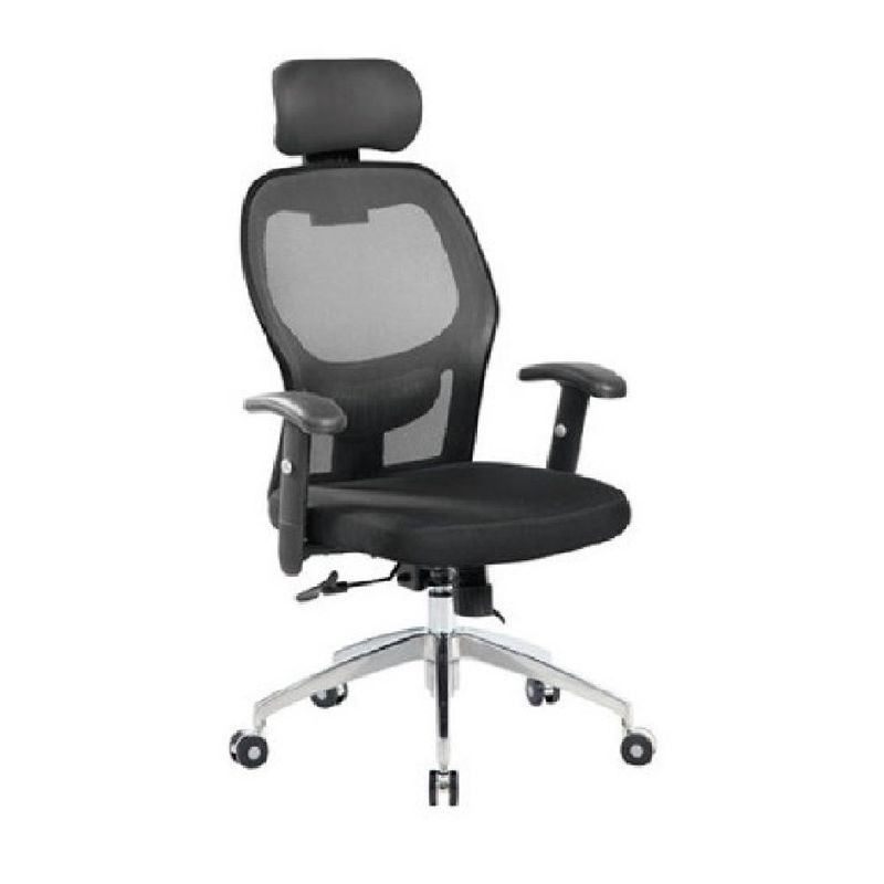 MOBELART - Silla de Oficina Presidente Dakota BA Negro möbelArt