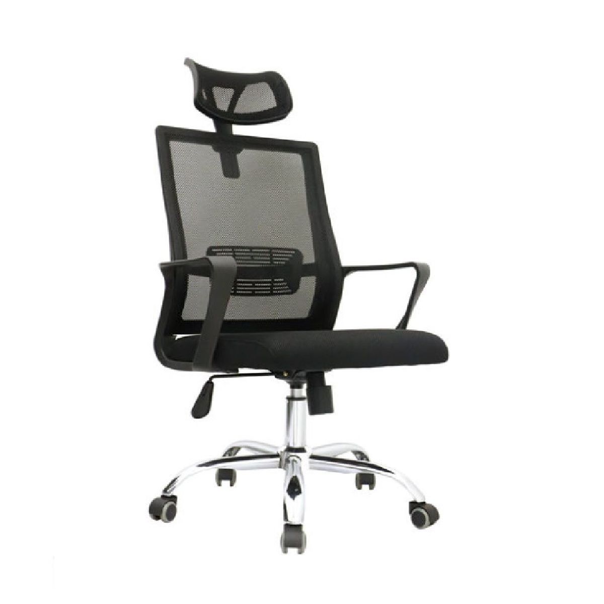 MOBELART - Silla de Oficina Presidente Look XJ BC Negro möbelArt