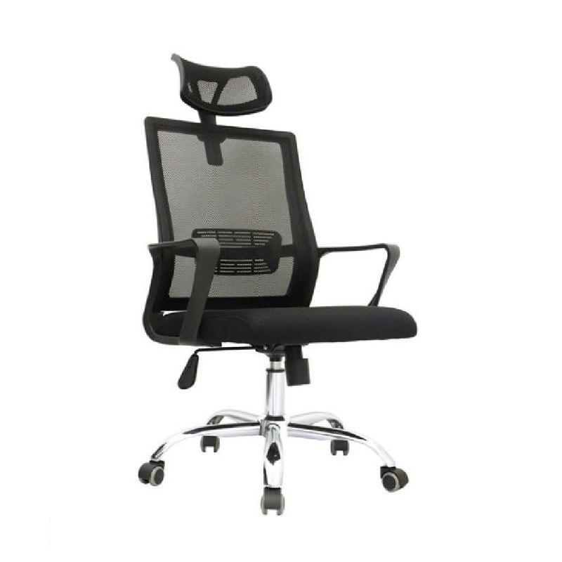 MOBELART - Silla de Oficina Presidente Look XJ BC Negro möbelArt