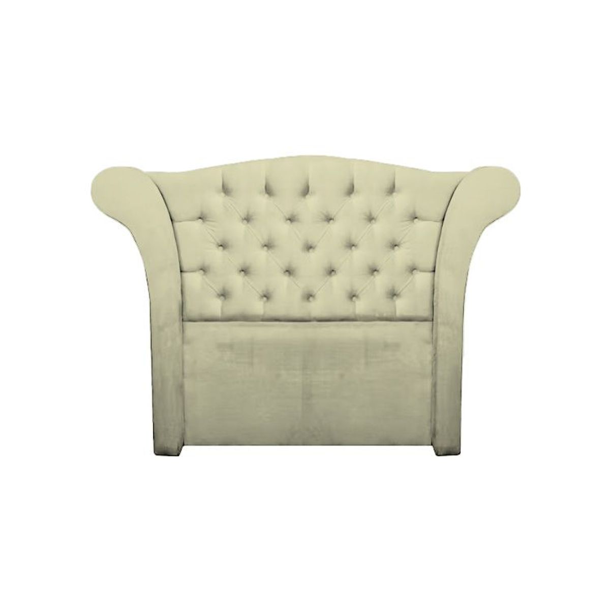 BARAKA HOME - Cabecera Baraka Home Andorra 1.5 plz - Beige Claro