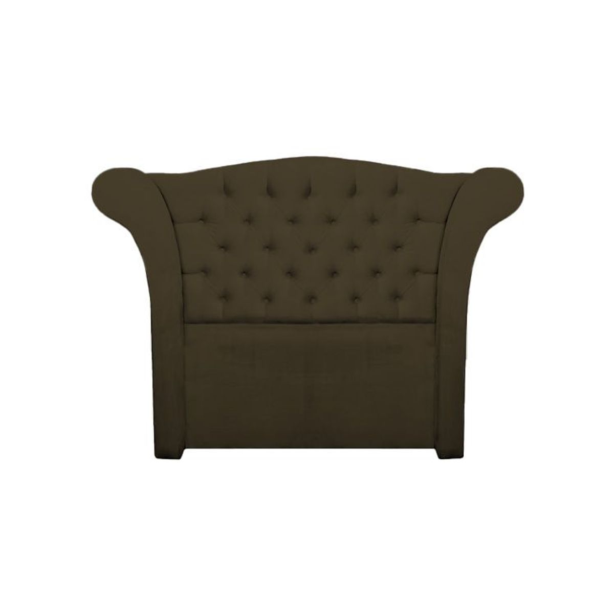 BARAKA HOME - Cabecera Baraka Home Andorra 1.5 plz - Chocolate Claro