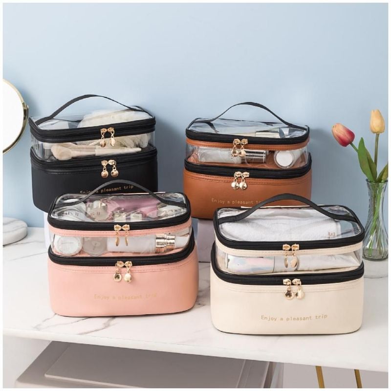 MINARI - Neceser de Maquillaje Organizado Bolsa de Aseo 94V - Color aleatorio