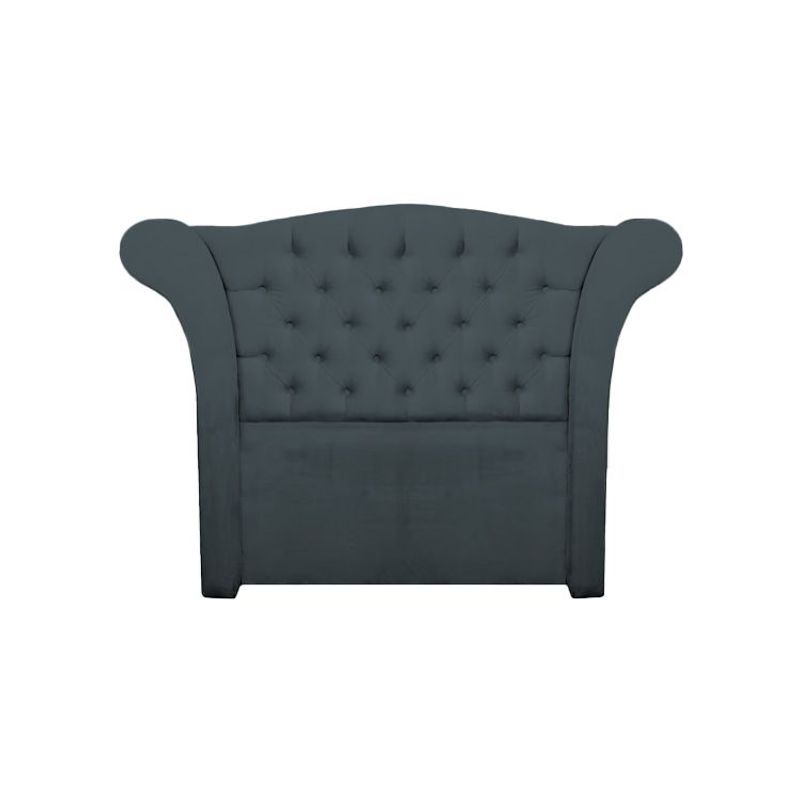 BARAKA HOME - Cabecera Baraka Home Andorra 1.5 plz - Gris Oscuro