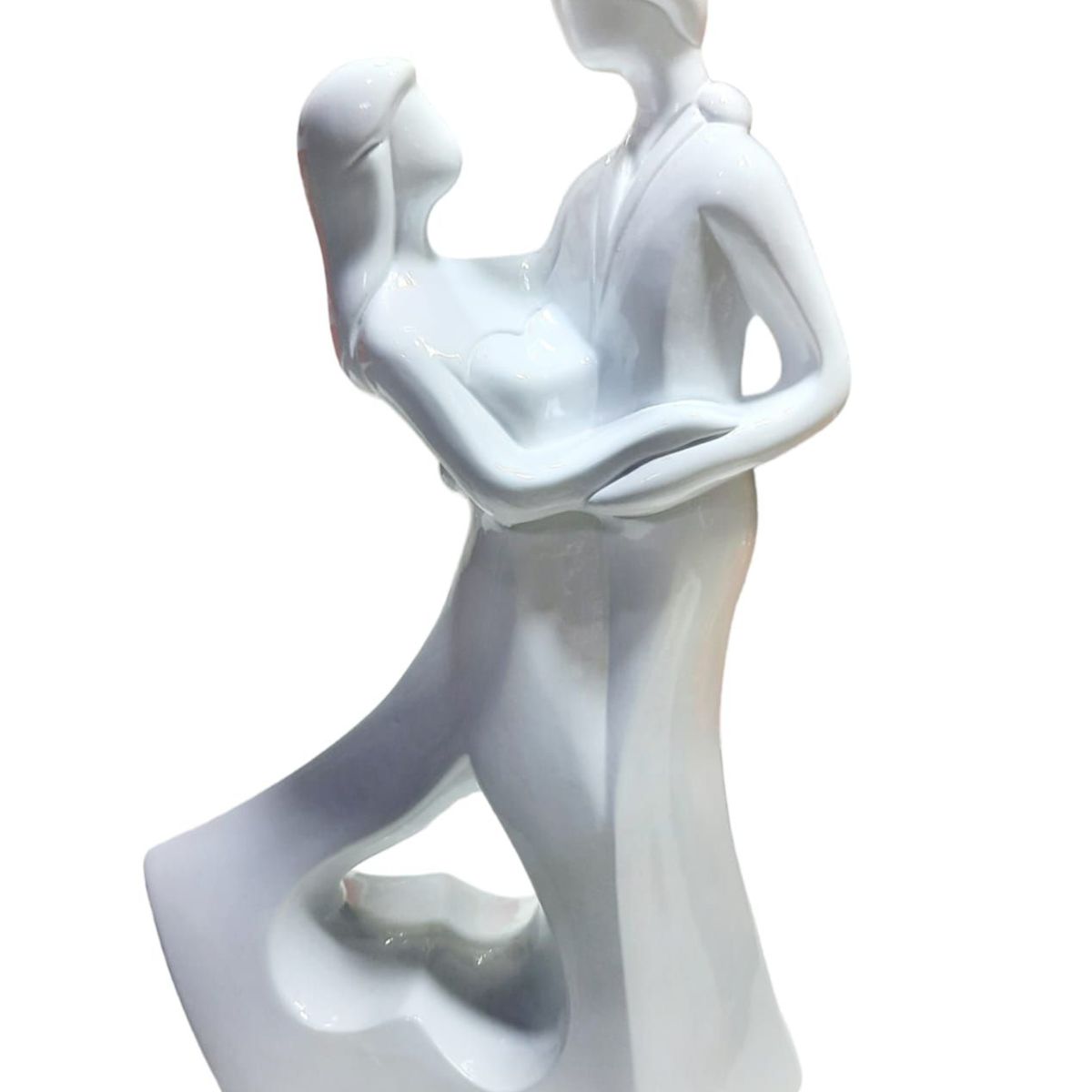 PERU - Adorno, Decorativo pareja de enamorados o de novios de 31 cm blanco