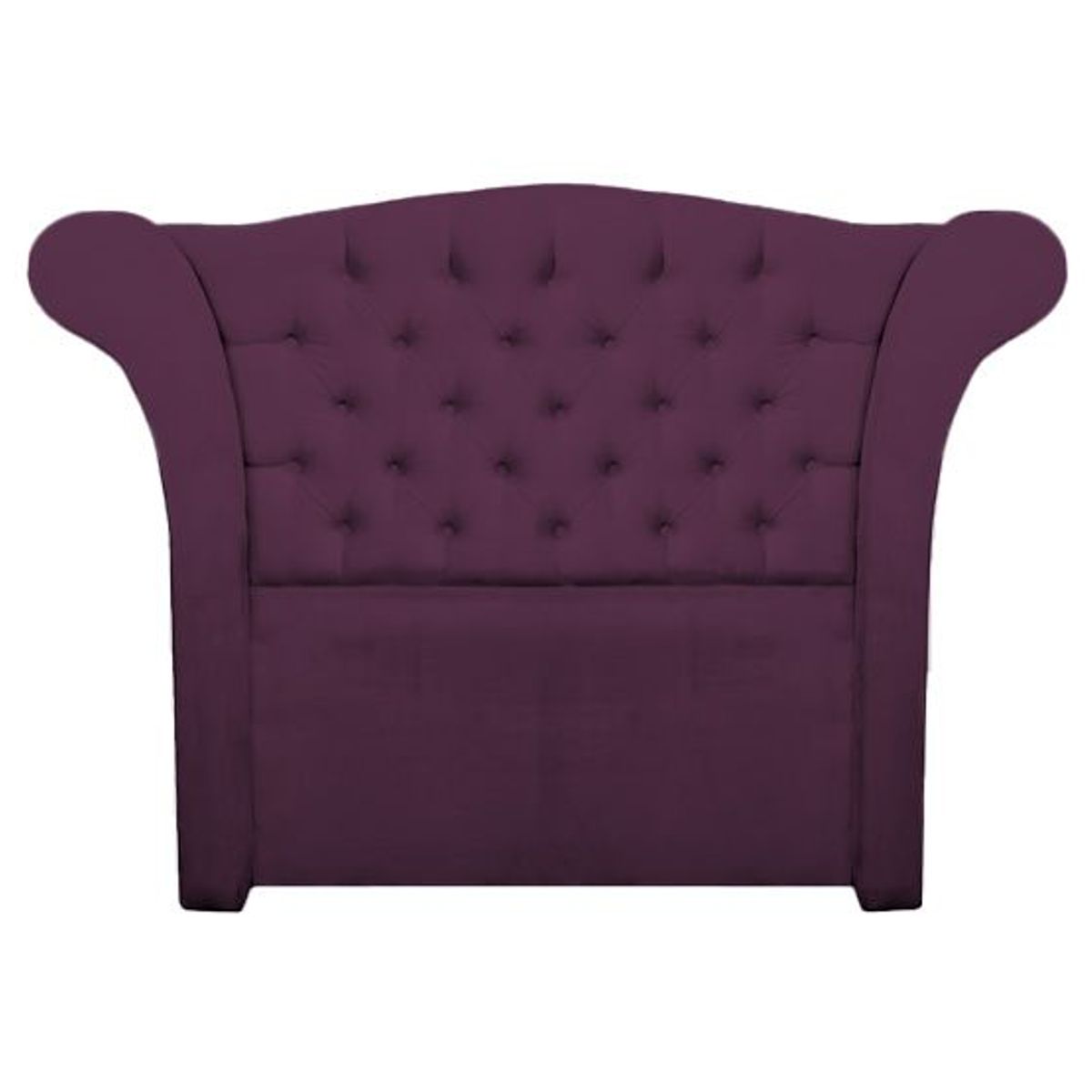 BARAKA HOME - Cabecera Baraka Home Andorra 1.5 plz - Púrpura