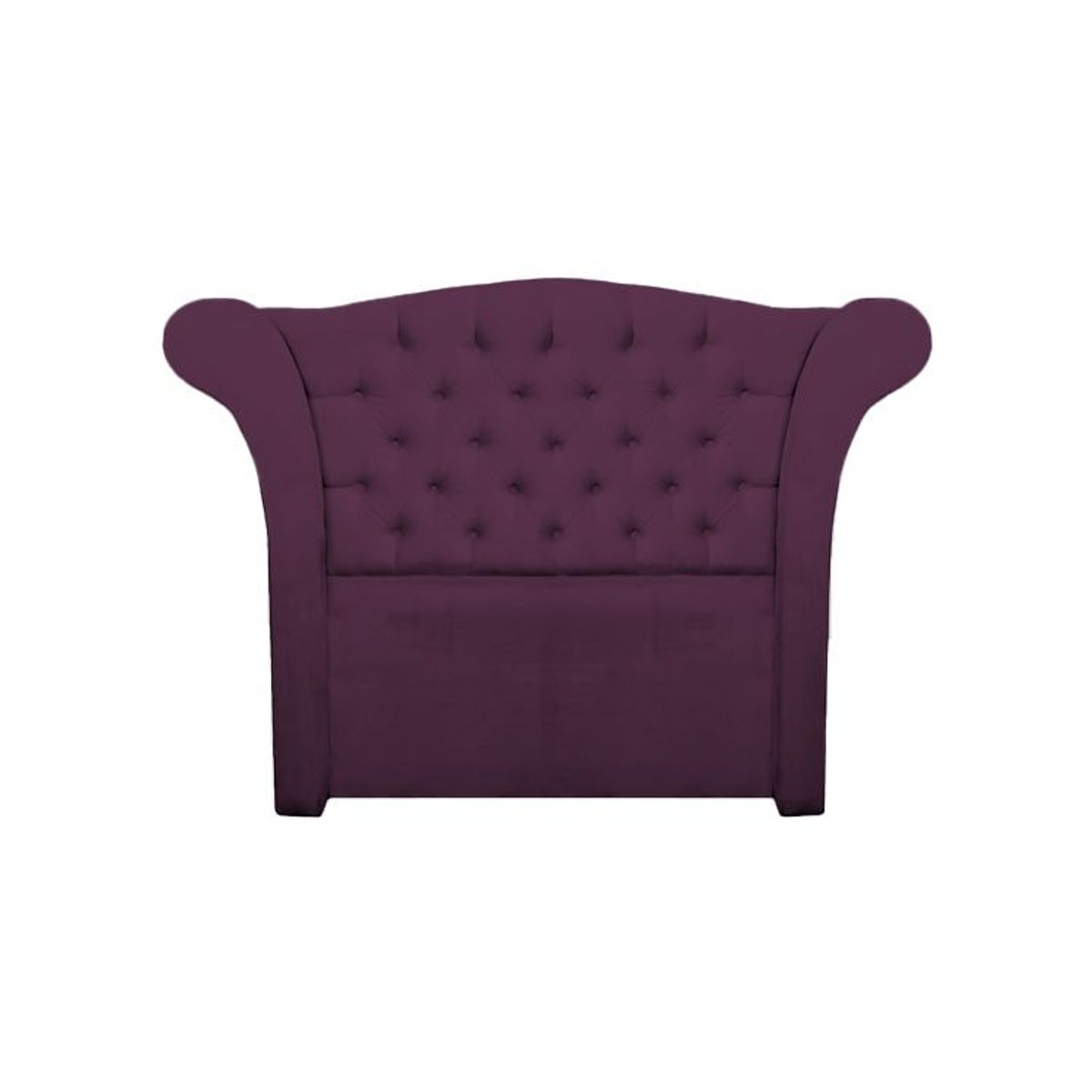 BARAKA HOME - Cabecera Baraka Home Andorra 1.5 plz - Púrpura