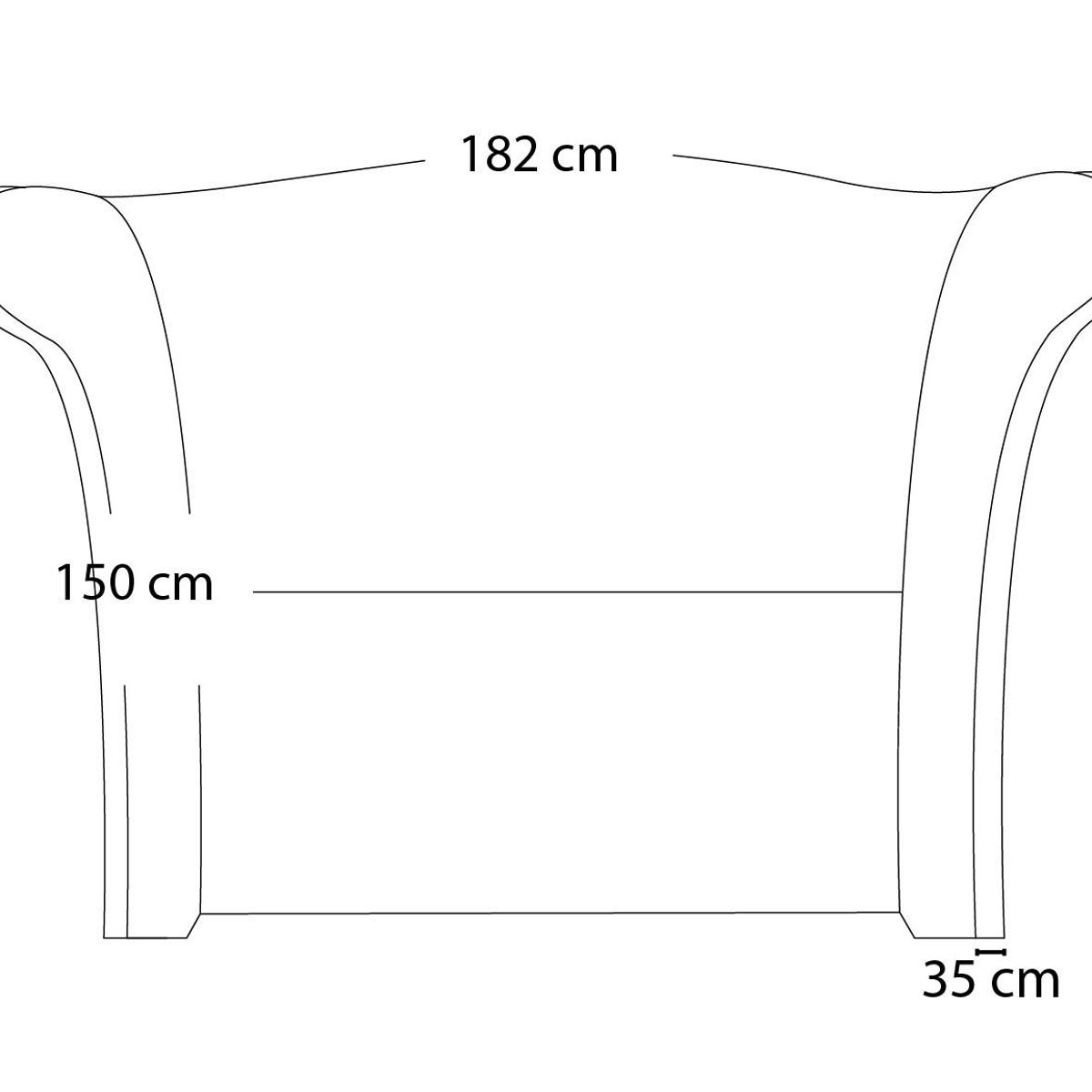 BARAKA HOME - Cabecera Baraka Home Andorra 1.5 plz - Púrpura