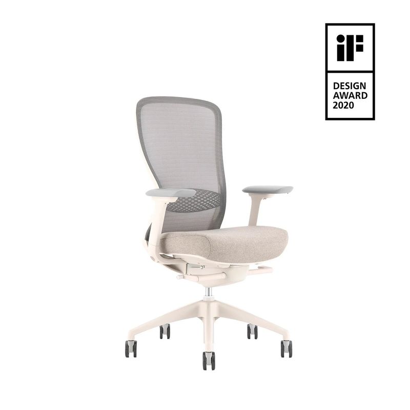 NIHM - Silla De Oficina Ergonómica Giratoria Nihmo 5 New Operativa Blanco