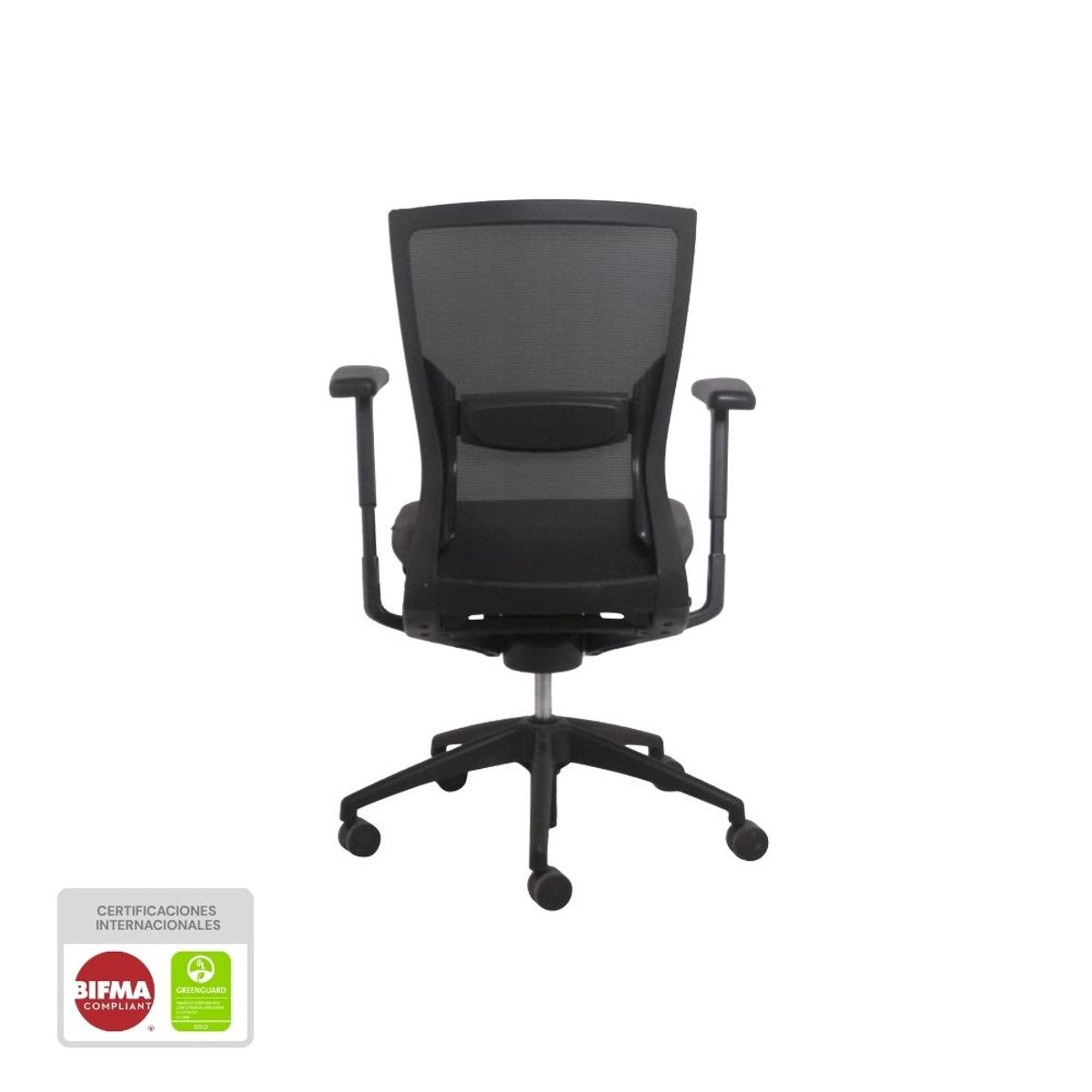 NIHM - Silla de Oficina Ergonómica Nihmo 6 Negro