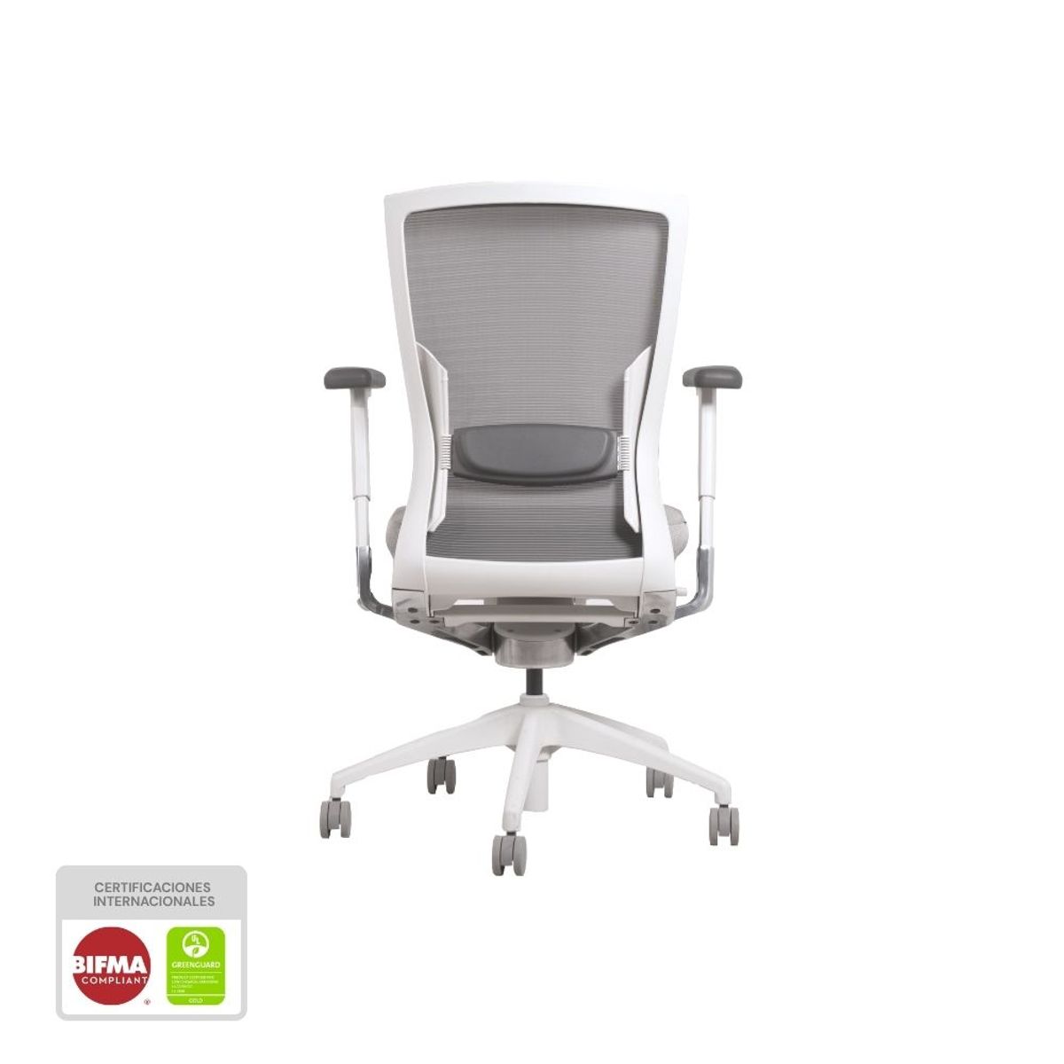 NIHM - Silla de Oficina Egonómica Nihmo 6 New Blanco
