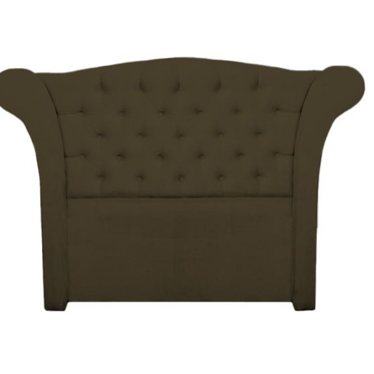 BARAKA HOME - Cabecera Baraka Home Andorra Queen - Chocolate Claro