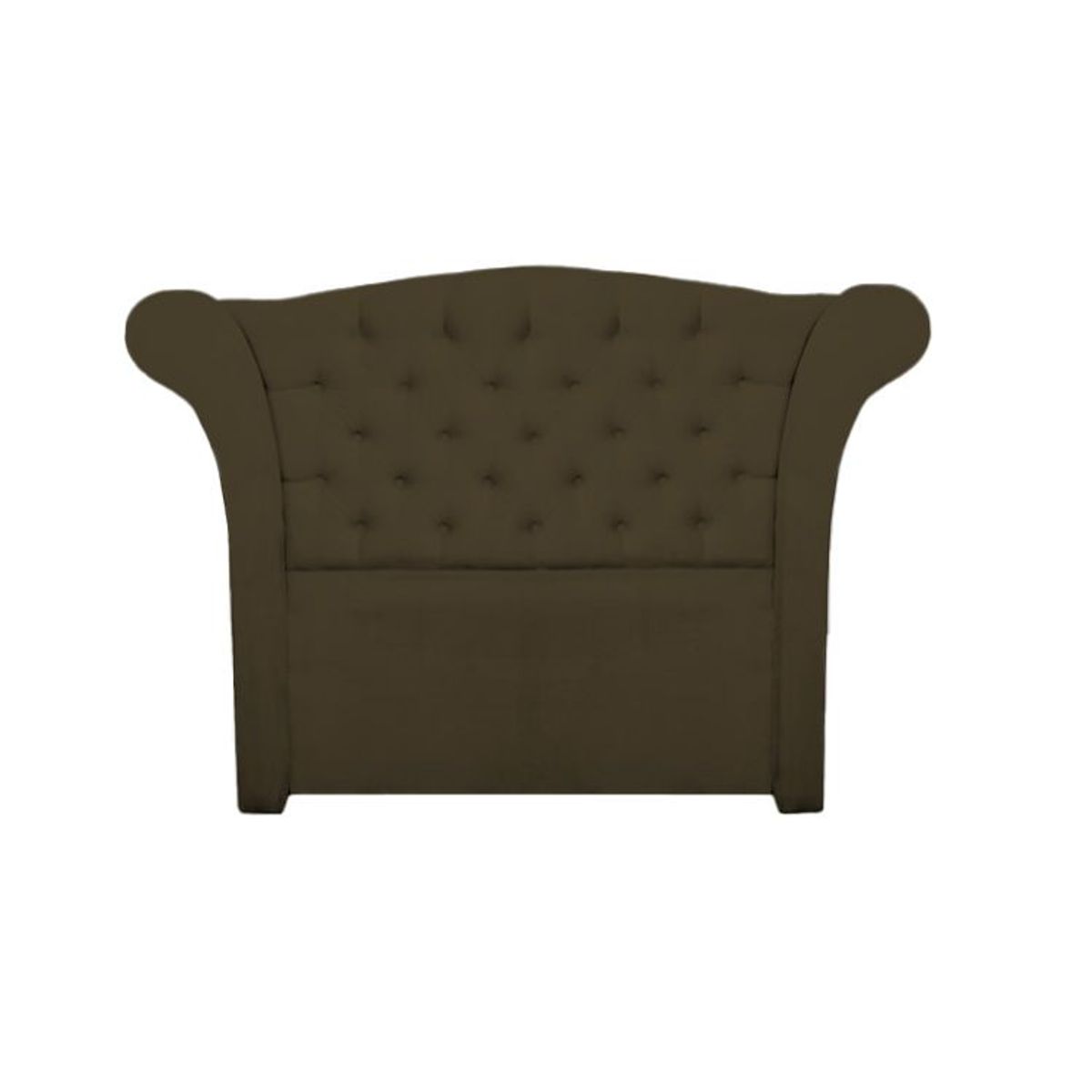 BARAKA HOME - Cabecera Baraka Home Andorra Queen - Chocolate Claro